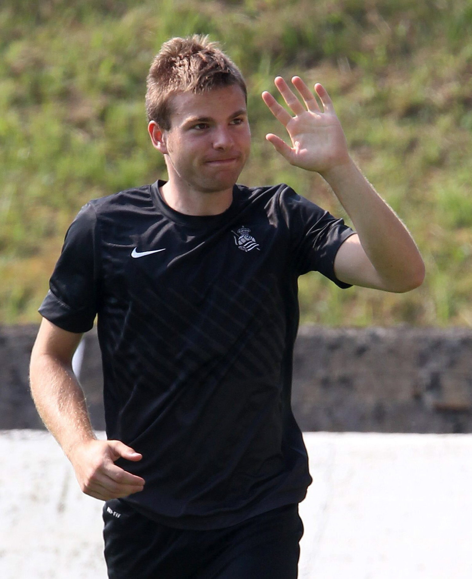 Último entrenamiento de Illarra en Zubieta (11-07-13)