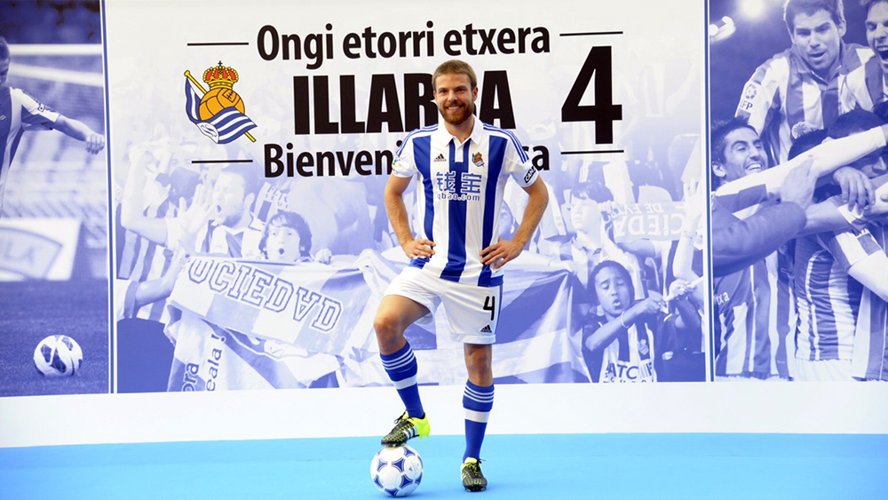 Presentación multitudinaria en Anoeta (26-08-15) Foto: realsociedad.com