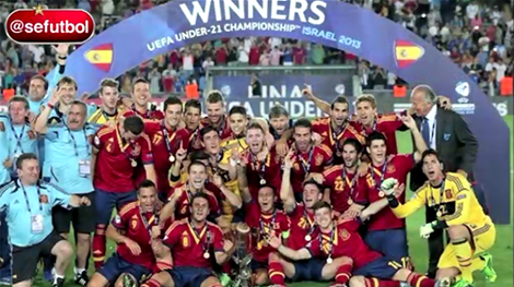 Illarra 21 urtez azpiko Selekzioarekin Europako Txapeldun Israelen (13-06-18) Sefutbol TV